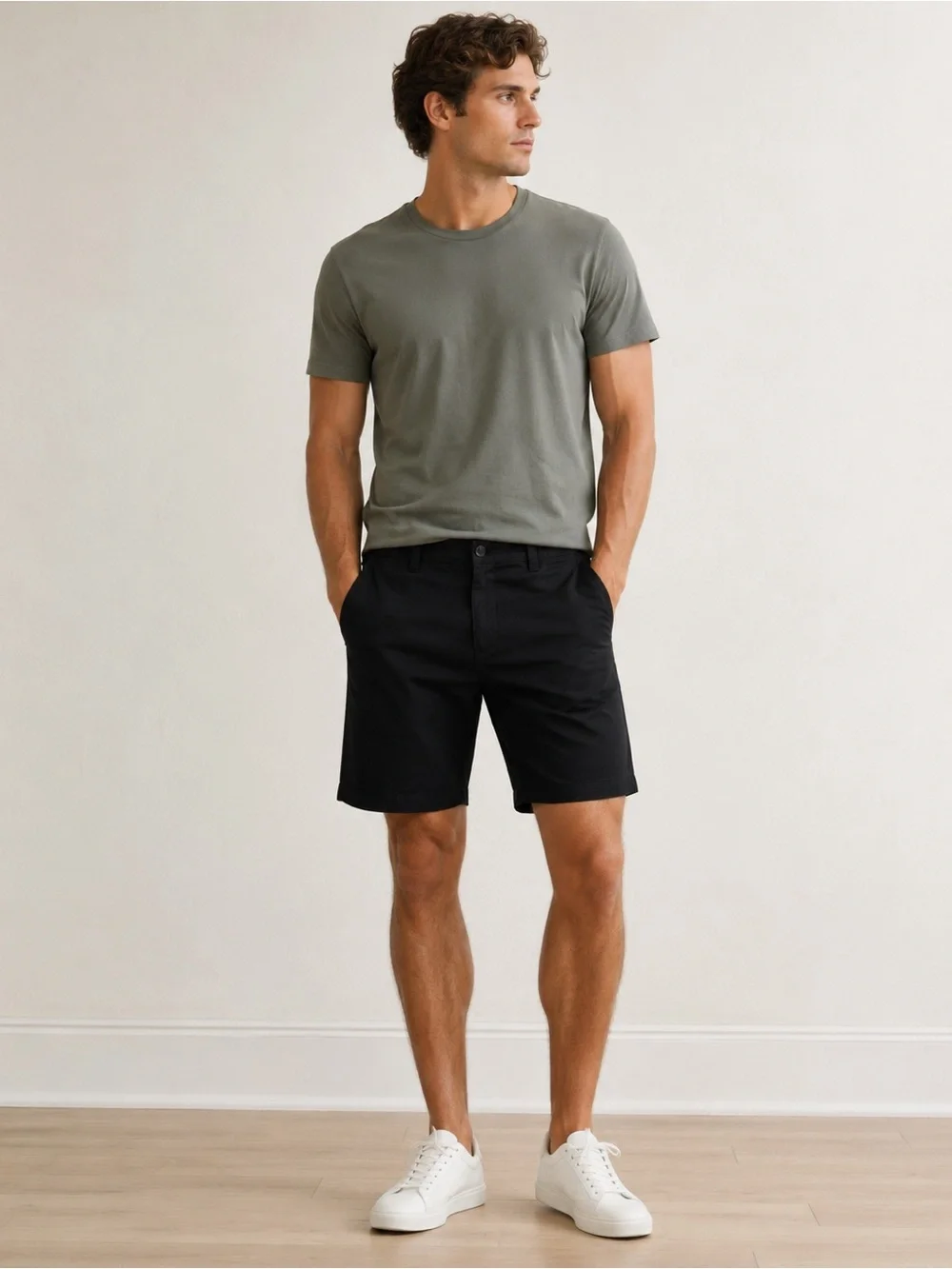 Banana Republic Black Performance Stretch Golf Shorts Men’s Size 38 Casual Chino